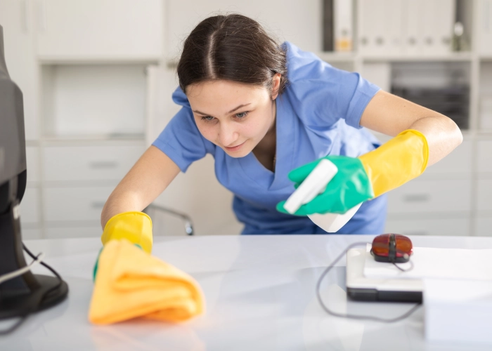 Schoonmaak van kantoren in Emblem 2520