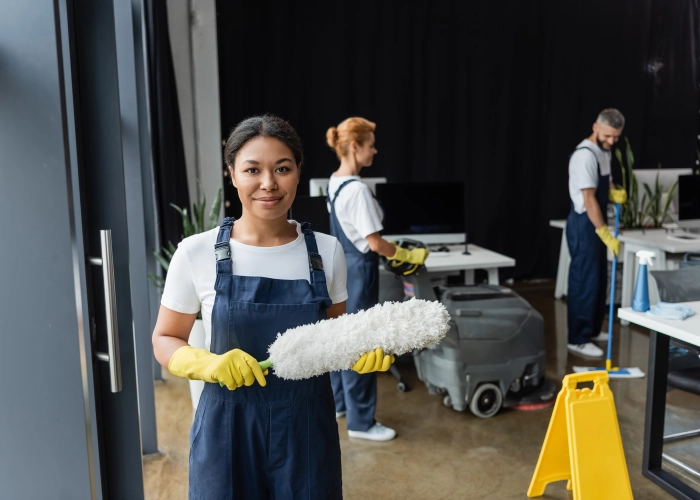 Schoonmaak van kantoren in Châtelet 6200