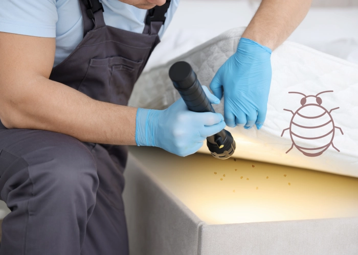 Behandeling van bedwantsen in OOSTKAMP 8020